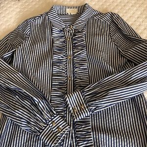 Kate Spade Striped Blouse 8